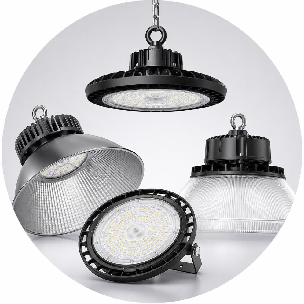 Đèn LED nhà xưởng sáng mạnh, bền bỉ, tiết kiệm điện